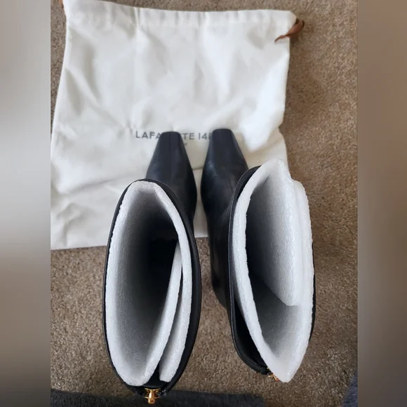 New lafayette 148 anna zipper boots 37 - Picture 13 of 14